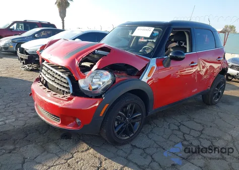 2013 Mini Countryman Cooper from USA, damaged, VIN WMWZB3C57DWR36224